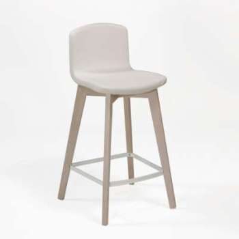 Tabouret snack en synthétique et bois - Eclipse co