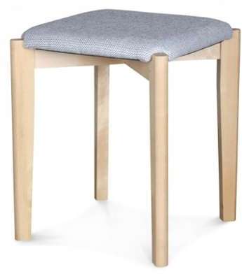 Tabouret scandinave gris