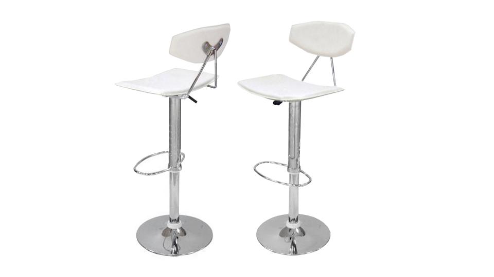 Cholley - Le lot de 2 tabourets de bar ou de cuisi