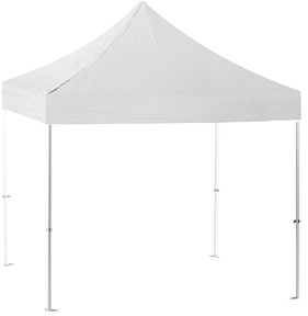 Tente pliante 3x3 PRO50 BACHE CAMION Blanc 100% PV