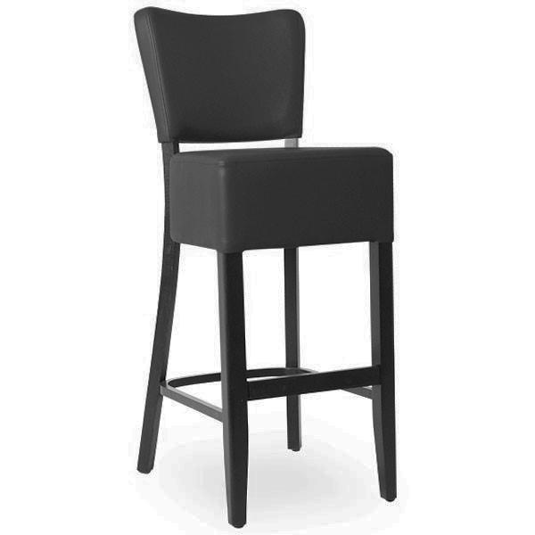 CZH-2305-N Chaise de bar en bois rembourree couleu