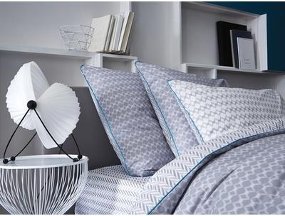 Taie doreiller Percale de coton peigné 80 fils/cm