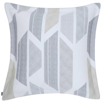 Taie doreiller Staccato - 65 x 65 cm - Zinc