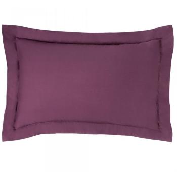 Taie doreiller Alcôve - 30 x 40 cm - Aubergine