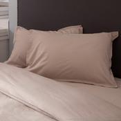 Taie doreiller unie 100% coton 60 fils easycare v