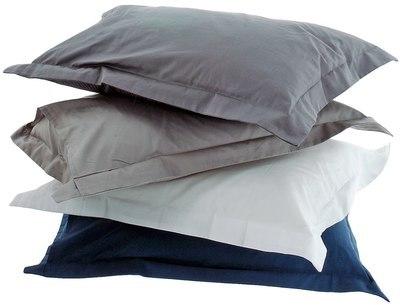 Taie Percale Satin de Coton SENSEI 120 Fils UNIE V