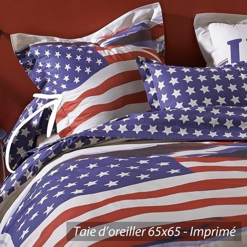 Taie doreiller 65x65 cm 100% coton USA