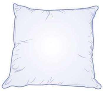 Oreiller 55x55cm 500gr
