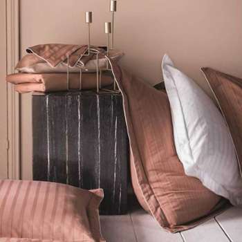 Taie d oreiller Murmure du soir Bois Rose 50 75 Taie d oreiller Murmure du