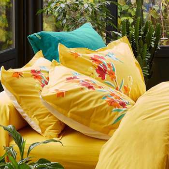 Taie d oreiller imprimée Fleur de Bali 50 80 Taie d oreiller imprimée Fleur