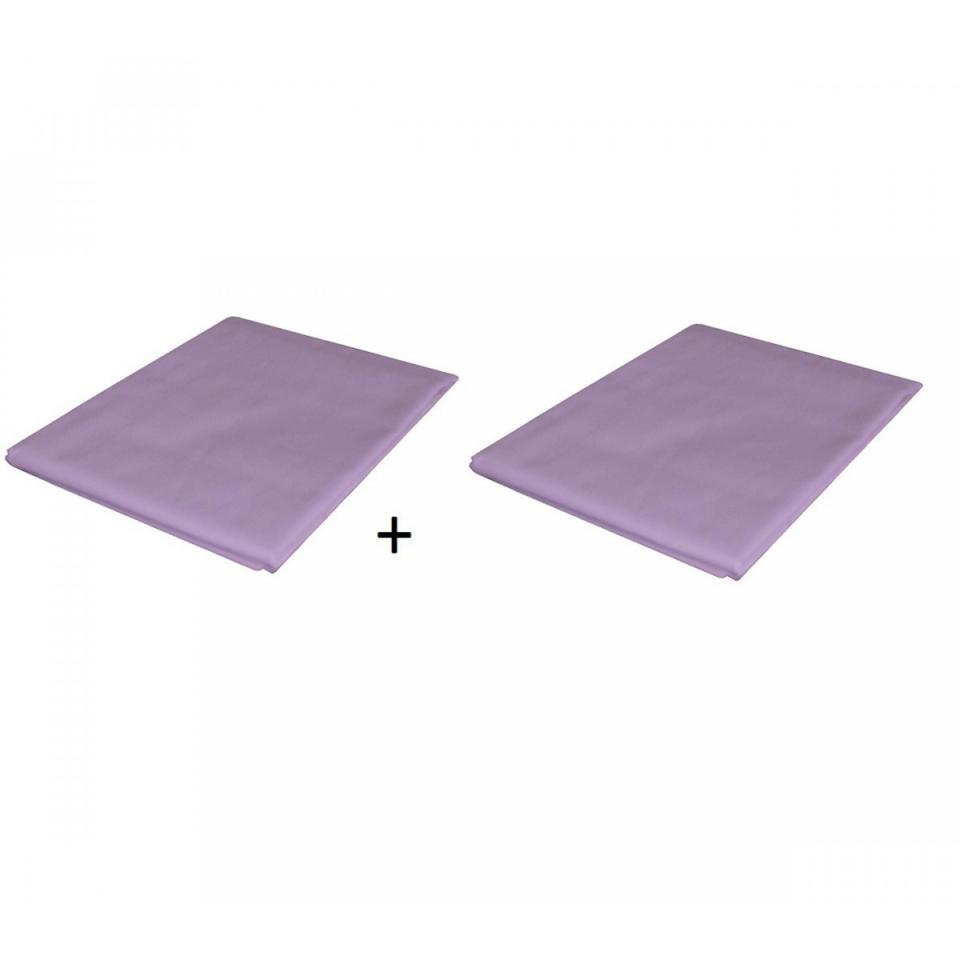 2 Taies DOreiller Parme 100% Coton - 50x75