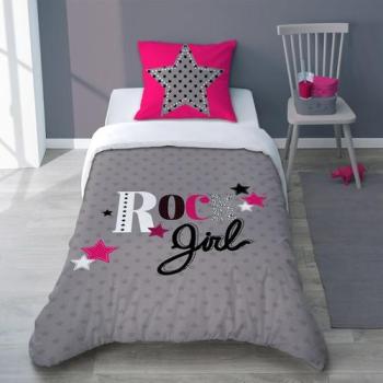 Taie d oreiller ado fille Girly Rock