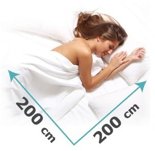 Housse couette 200 x 200 cm