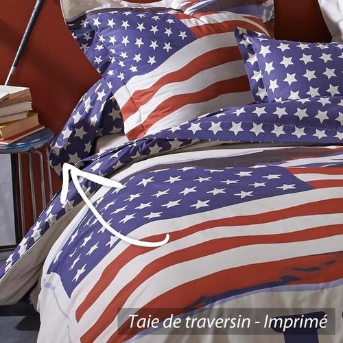 Taie de traversin 140x43 cm 100% coton USA