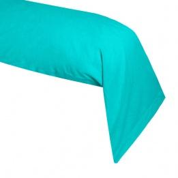 Taie de traversin Confort Turquoise