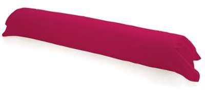 Taie traversin 100 coton 57 fils coloris jus de myrtille Taie traversin 100 coton 57