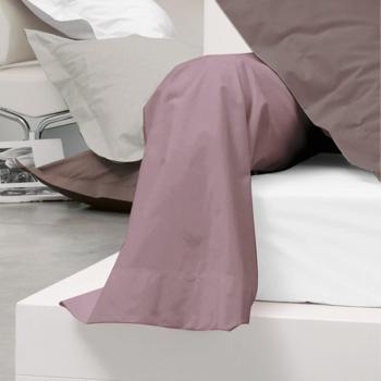 Taie de traversin uni 185X43 cm 100% coton ALTO Vi