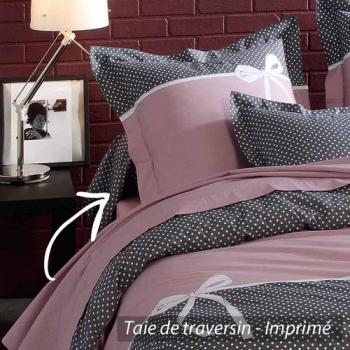 Taie de traversin 200x43 cm 100% coton CALISTA