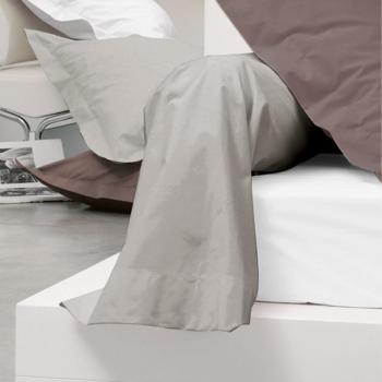 Taie de traversin uni 230X43 cm 100% coton ALTO Ch