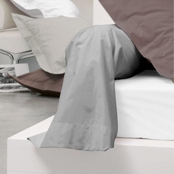 Taie de traversin uni 230X43 cm 100 coton ALTO Alu Taie de traversin uni 230X43