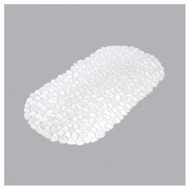 Tapis de fond de baignoire anti-dérapant Galet Transparent Tapis de fond de baignoire