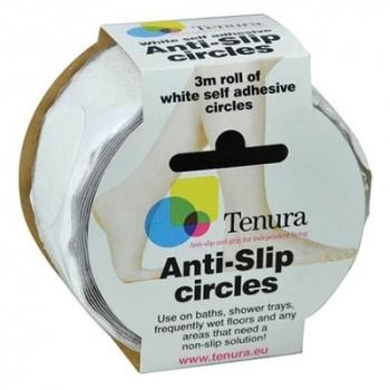 Disques antidérapants pour baignoire - Tenura Disques antidérapants pour