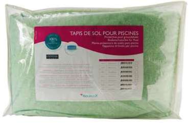 Tapis de sol piscine 120gr 550 x 570 cm - P OUTILLAGE Tapis de sol piscine 120gr