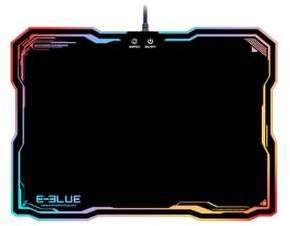 E-BLUE Tapis de souris Gamer avec rétro-éclairage RGB E-BLUE Tapis de souris Gamer