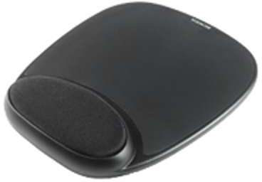 Repose-poignets tapis souris couleur noir Repose-poignets tapis souris