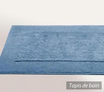 Tapis de bain 60x60 cm DREAM Bleu Gris 2000 g m2 Tapis de bain 60x60 cm DREAM