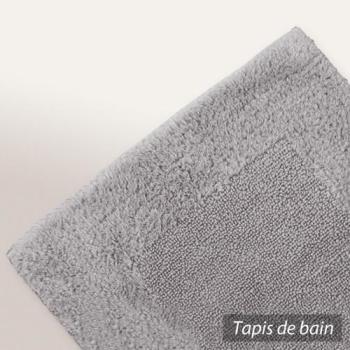 Tapis de bain 60x60 cm LUXOR Gris Calcium 2000 g m2 Tapis de bain 60x60 cm LUXOR