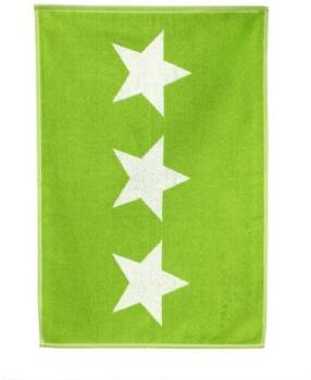 Tapis de bain 50x70 cm 100 coton 700 g m2 STARS Vert Tapis de bain 50x70 cm 100