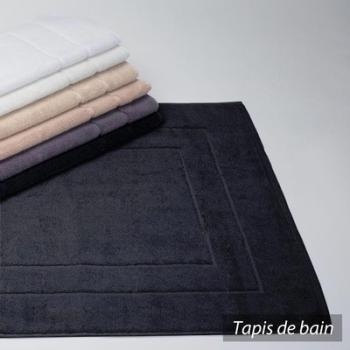 Tapis de bain 60x100 cm FLAIR Anthracite 1500 g m2 Tapis de bain 60x100 cm FLAIR