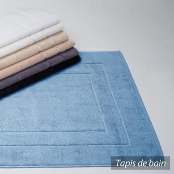 Tapis de bain 60x100 cm FLAIR Bleu 1500 g m2 Tapis de bain 60x100 cm FLAIR