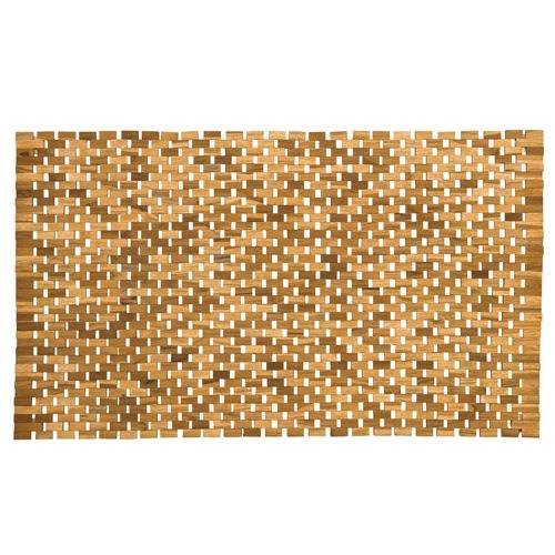 Tapis de bain Sealskin Woodblock 60 x 60 cm