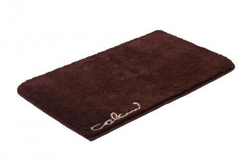 Tapis de bain Onyx marron Marron 70x120 cm