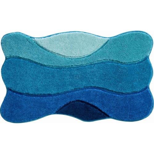 Tapis de bain Lolitte bleu Bleu 70x120 cm