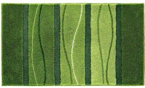 Tapis de bain JASPE vert Vert 60x100 cm