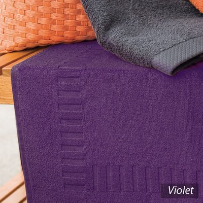 Tapis de bain 50x70 cm PURE Violet 700 g m2 Tapis de bain 50x70 cm PURE