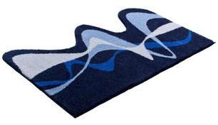 Tapis de Bain Karim Rashid Concept 19 Bleu 75x120