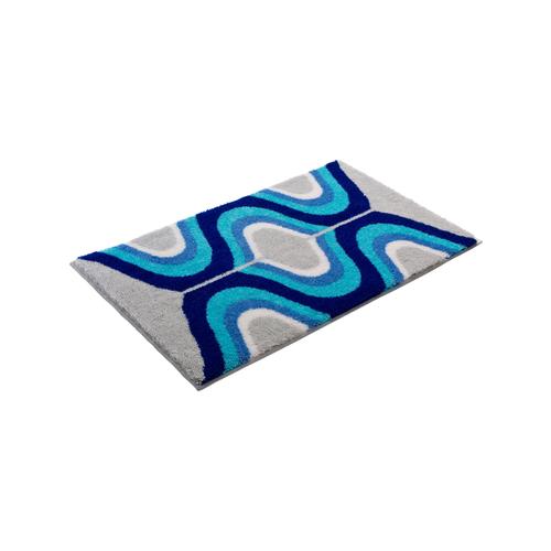 Tapis de Bain Karim Rashid Concept 18 Bleu 60x100