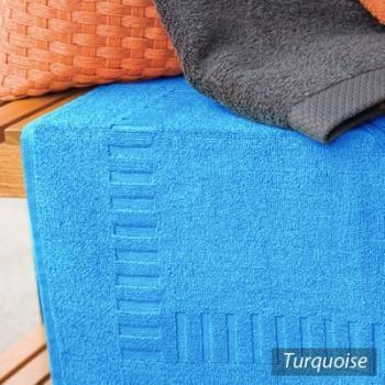 Tapis de bain 50x70 cm PURE Bleu Océan 700 g m2 Tapis de bain 50x70 cm PURE