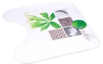 Tapis contour WC Végétal