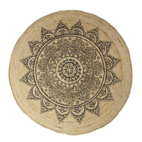 Tapis rond fibre végétale naturelle Place
