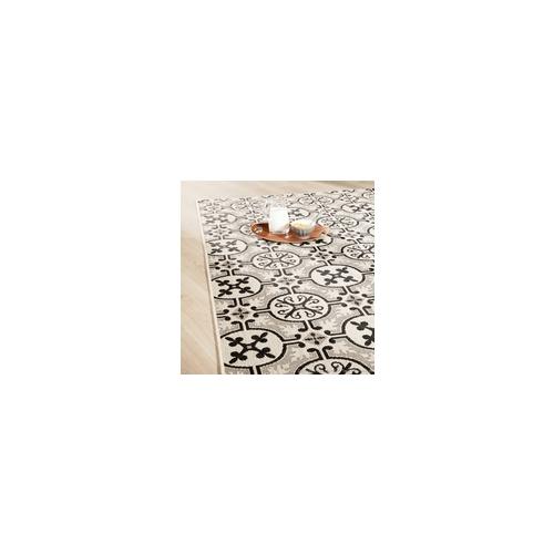 Tapis 100% polypropylène effet sisal carreaux de c