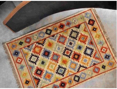 Tapis LAZAR - 100% Laine - 160*230 cm - Multicolor