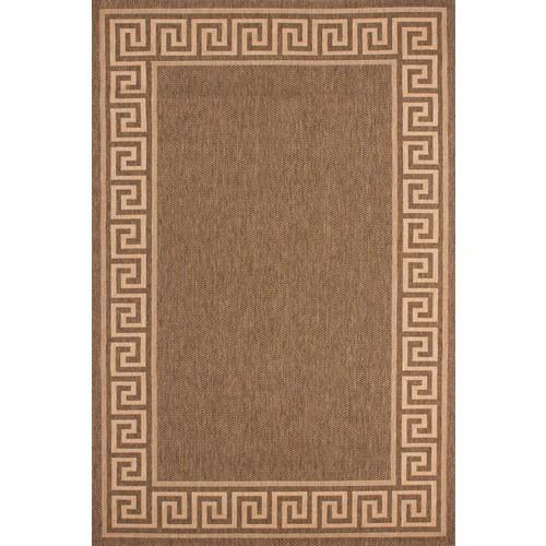 Tapis de salon en polypropylène café FINCA I Lalee
