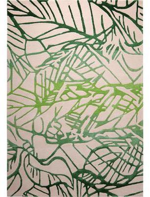 Esprit Tapis en laine Natural Wilderness Vert/Beig