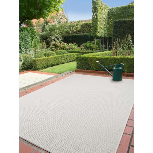 Tapis dextérieur Naoto Plain Blanc 80x150 cm - Ta