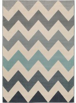 Tapis poil ras Dessert Bleu 120x170 cm - Tapis poi